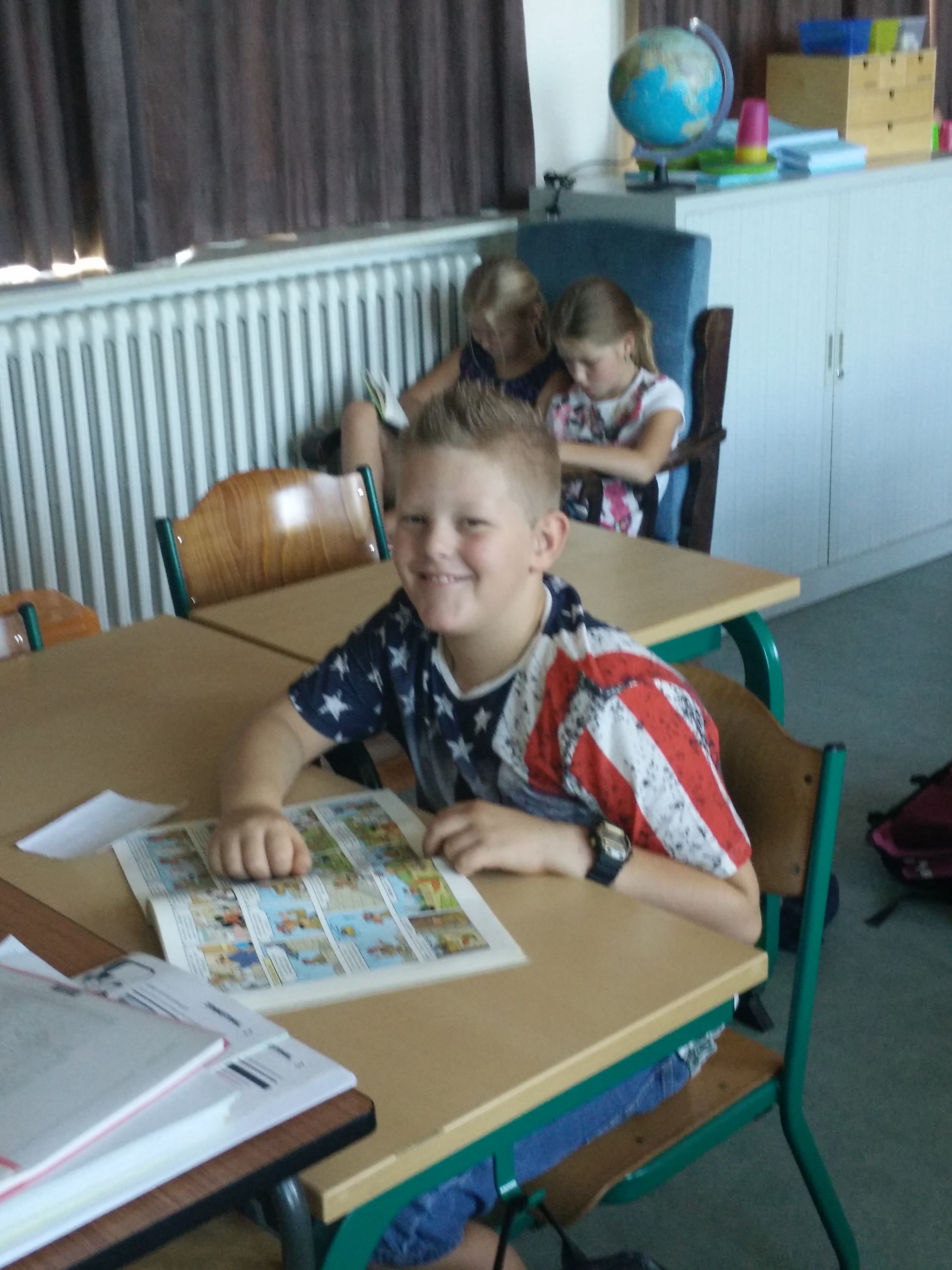 Amai warm in de klas ! 14 september